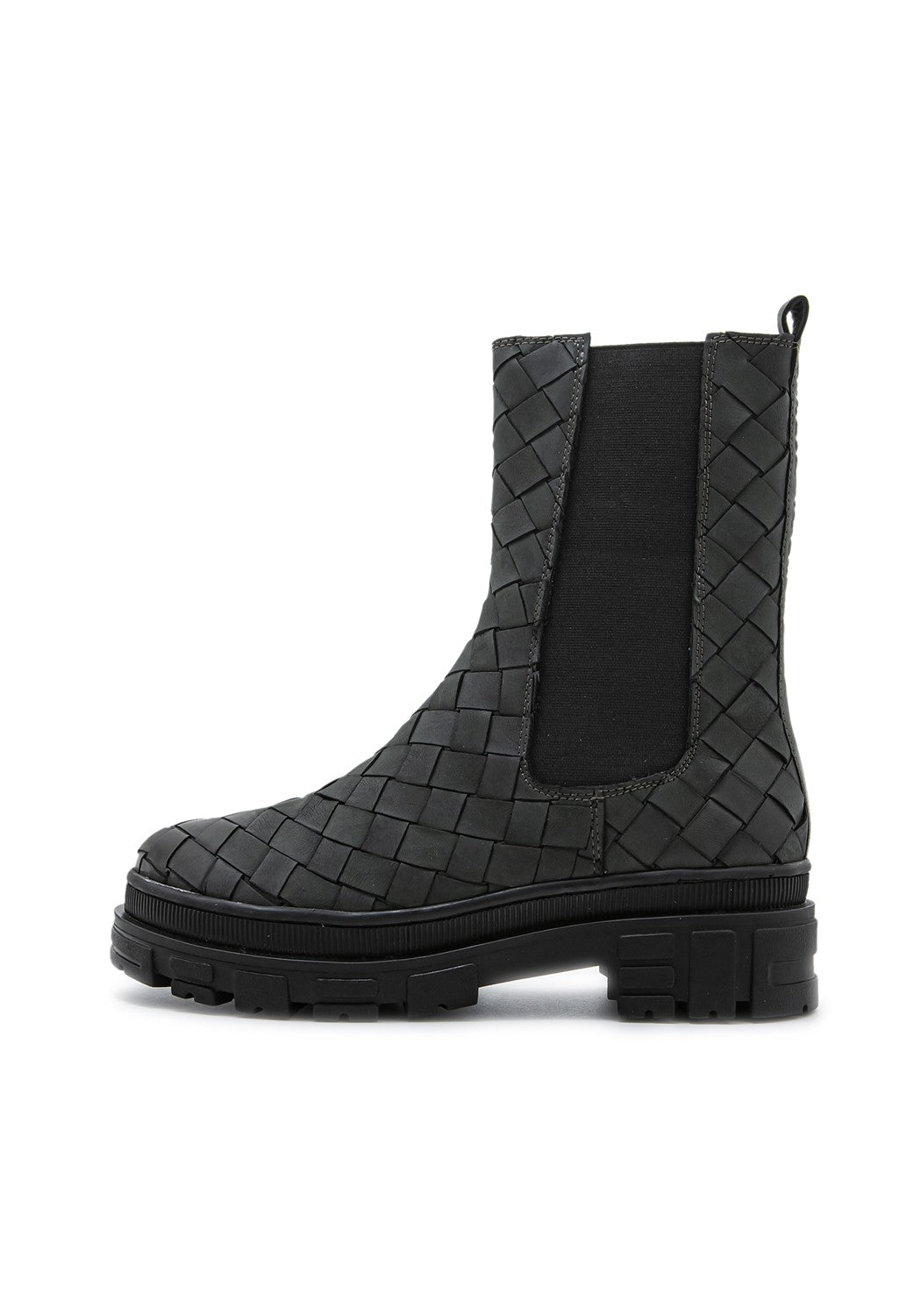 RSKate Boot braided Suede grey/black | Bildmaterial bereitgestellt von SHOES.PLEASE.