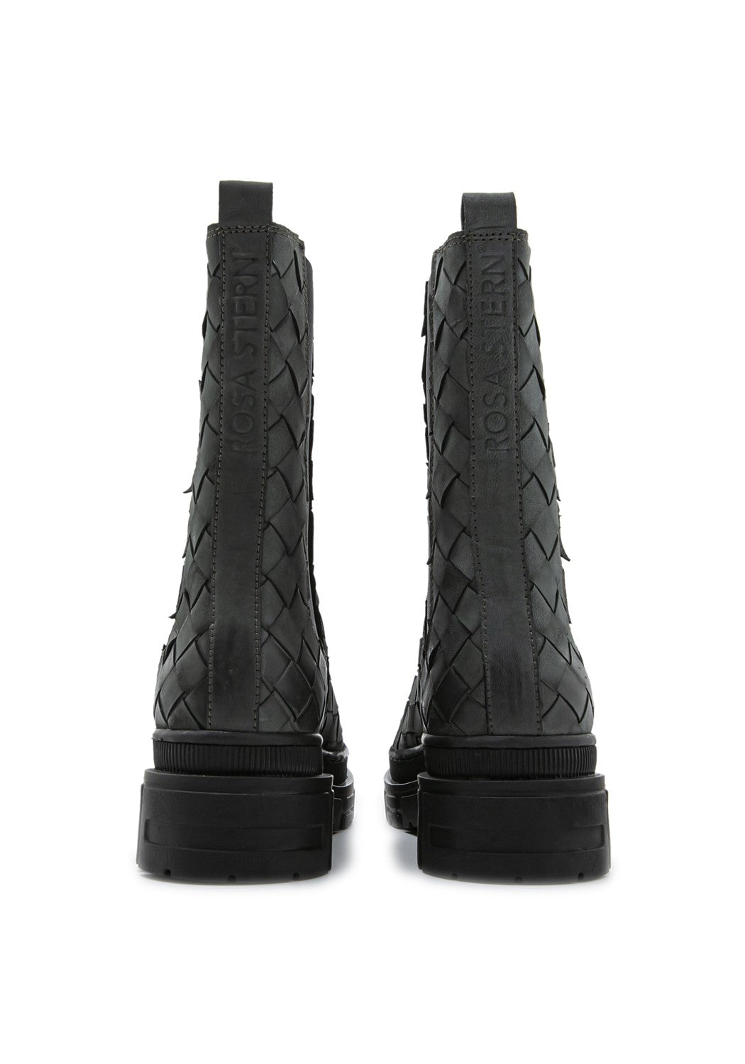 RSKate Boot braided Suede grey/black | Bildmaterial bereitgestellt von SHOES.PLEASE.