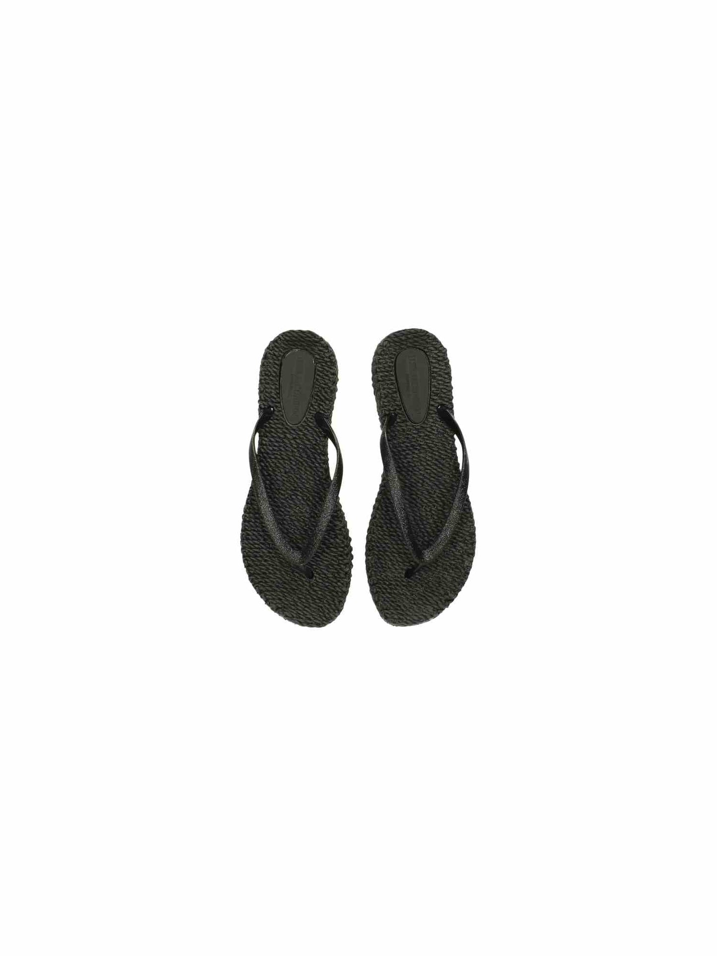 Flip Flop with Glitter black | Bildmaterial bereitgestellt von SHOES.PLEASE.