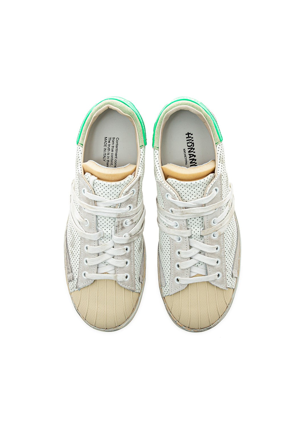Stripeless Ultimate Atari white/flou gre | Bildmaterial bereitgestellt von SHOES.PLEASE.