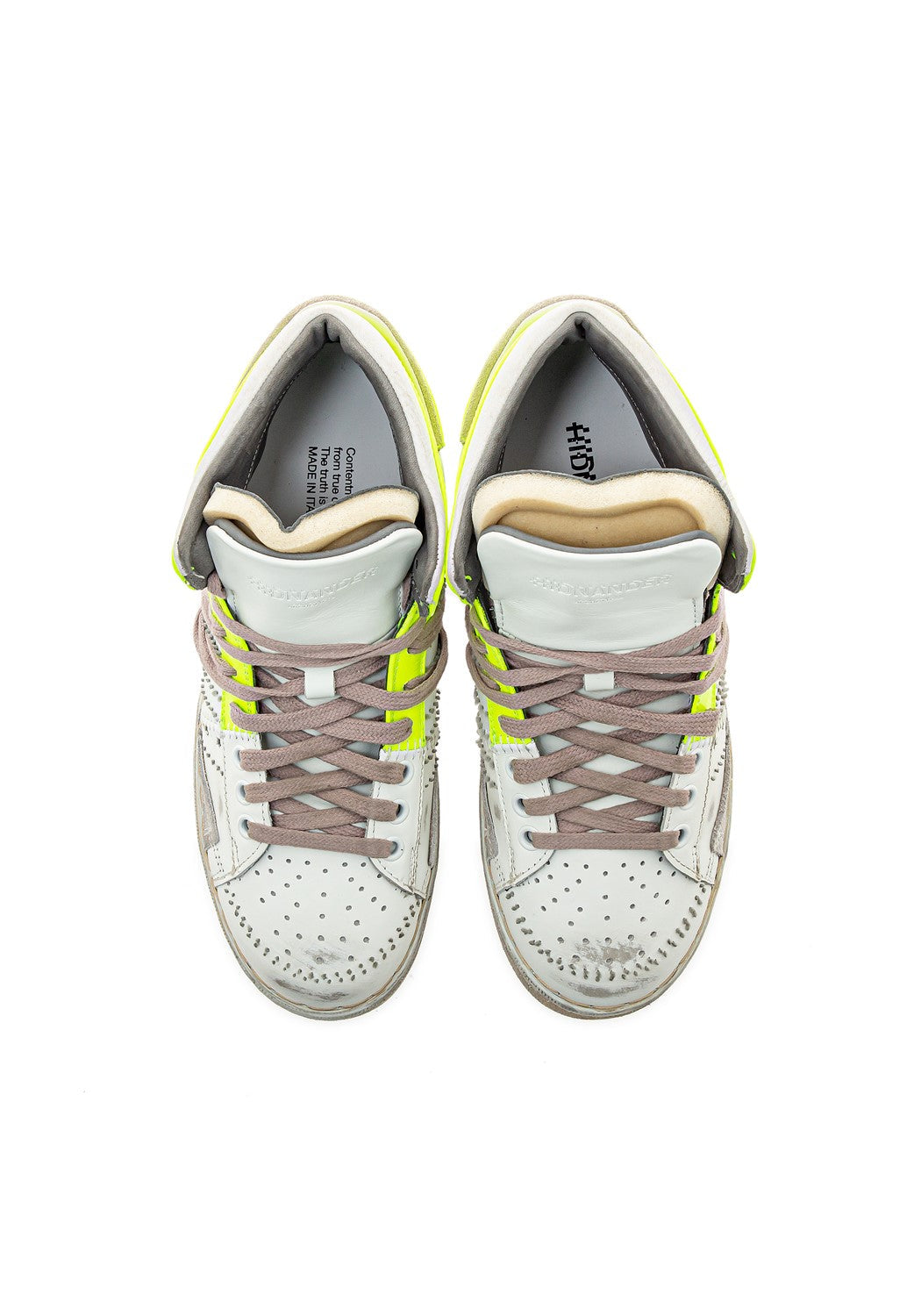The Cage white/flou yellow | Bildmaterial bereitgestellt von SHOES.PLEASE.