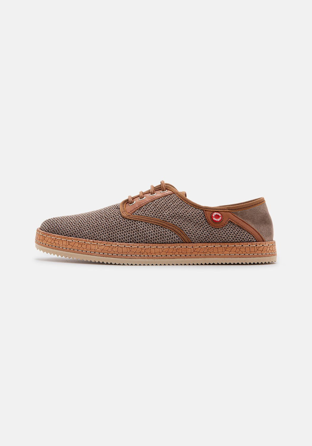 NOBRAND Schnürschuhe Bluish 2 beige taupe/cognac | Bildmaterial bereitgestellt von SHOES.PLEASE.