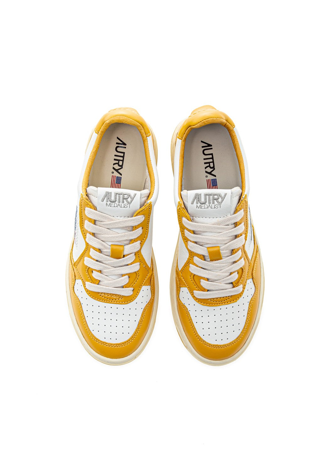AUTRY 01 LOW WOM LEAT/LEAT mustard | Bildmaterial bereitgestellt von SHOES.PLEASE.