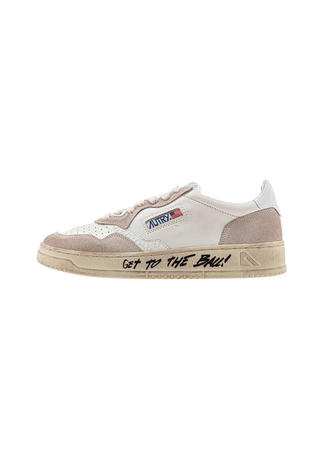 AUTRY 01 LOW MAN LEAT/DRAW white/black | Bildmaterial bereitgestellt von SHOES.PLEASE.