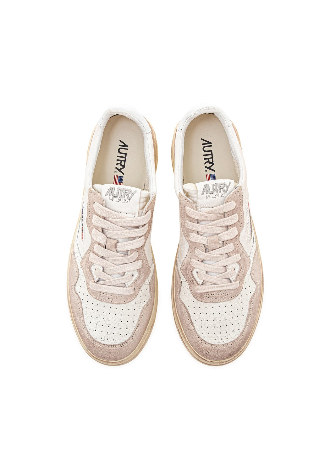 AUTRY 01 LOW MAN LEAT/DRAW white/black | Bildmaterial bereitgestellt von SHOES.PLEASE.