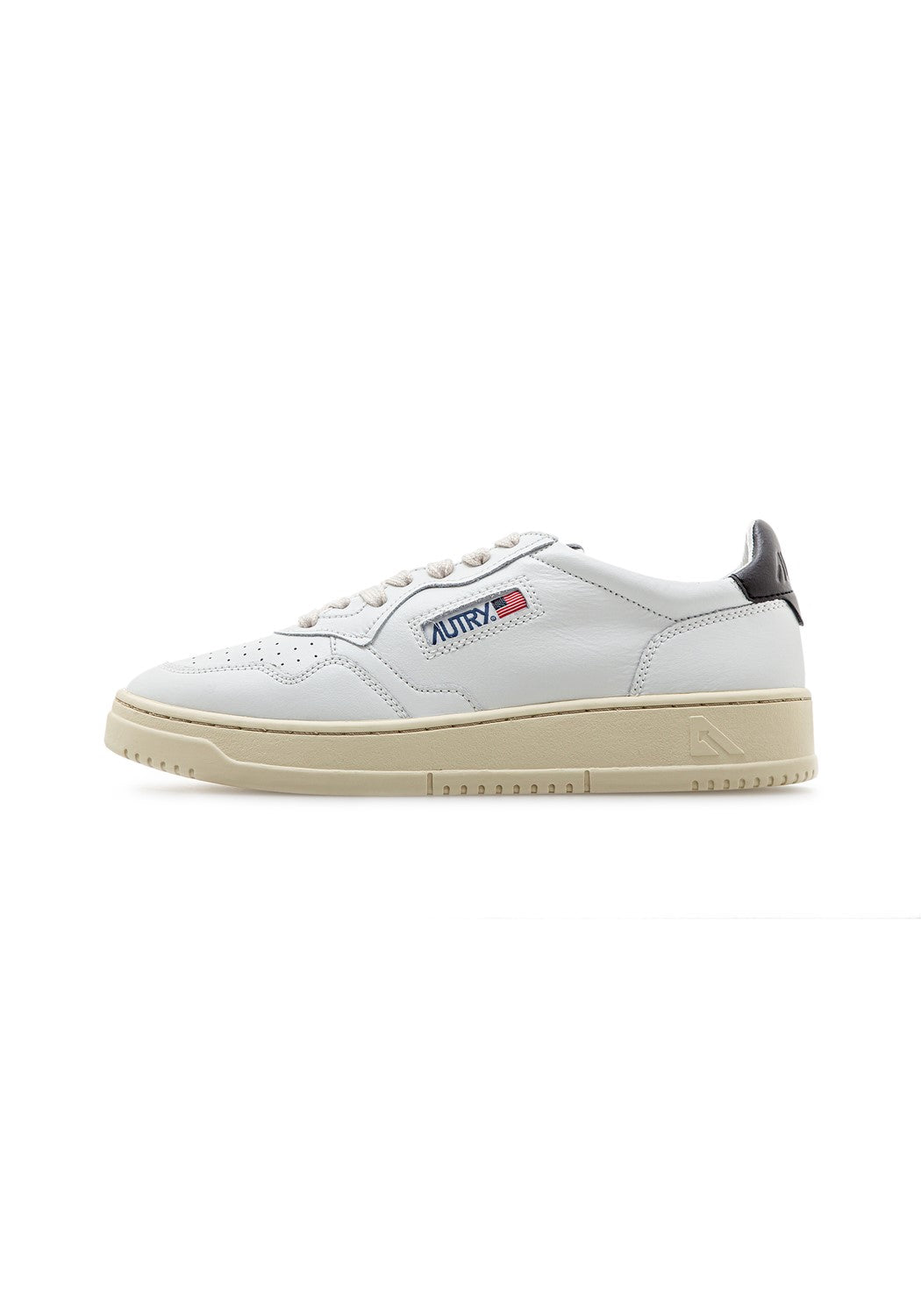 AUTRY 01 LOW MAN LEAT/LEAT white/black | Bildmaterial bereitgestellt von SHOES.PLEASE.