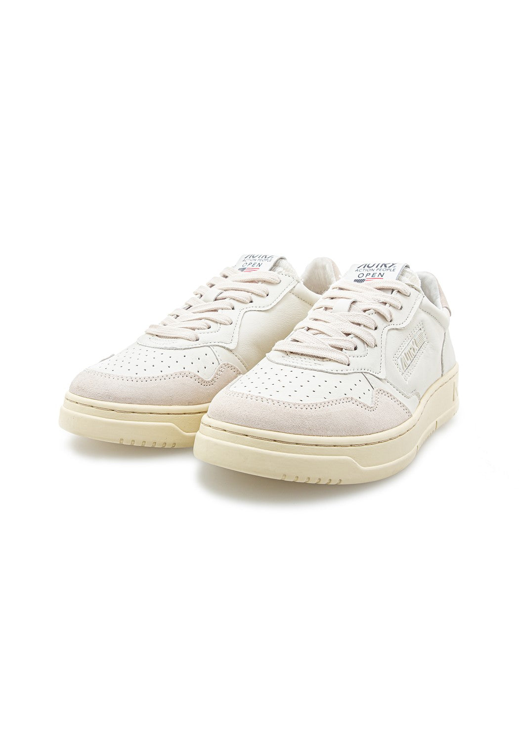 OPEN LOW MAN LEAT/LEAT white | Bildmaterial bereitgestellt von SHOES.PLEASE.