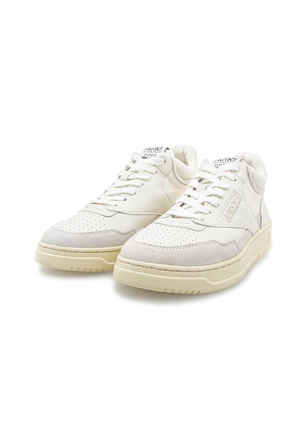 OPEN MID MAN LEAT/LEAT white | Bildmaterial bereitgestellt von SHOES.PLEASE.