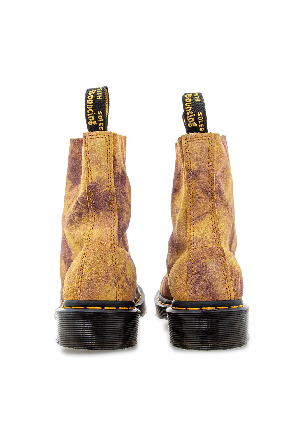 1460 Pascal Burnt yellow grunge tie dye | Bildmaterial bereitgestellt von SHOES.PLEASE.