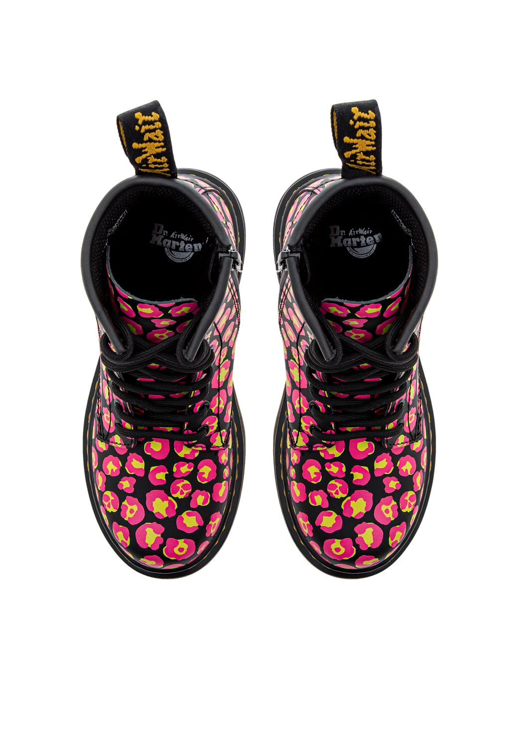 1460 J Loud Leopard K Hydro black/pink | Bildmaterial bereitgestellt von SHOES.PLEASE.