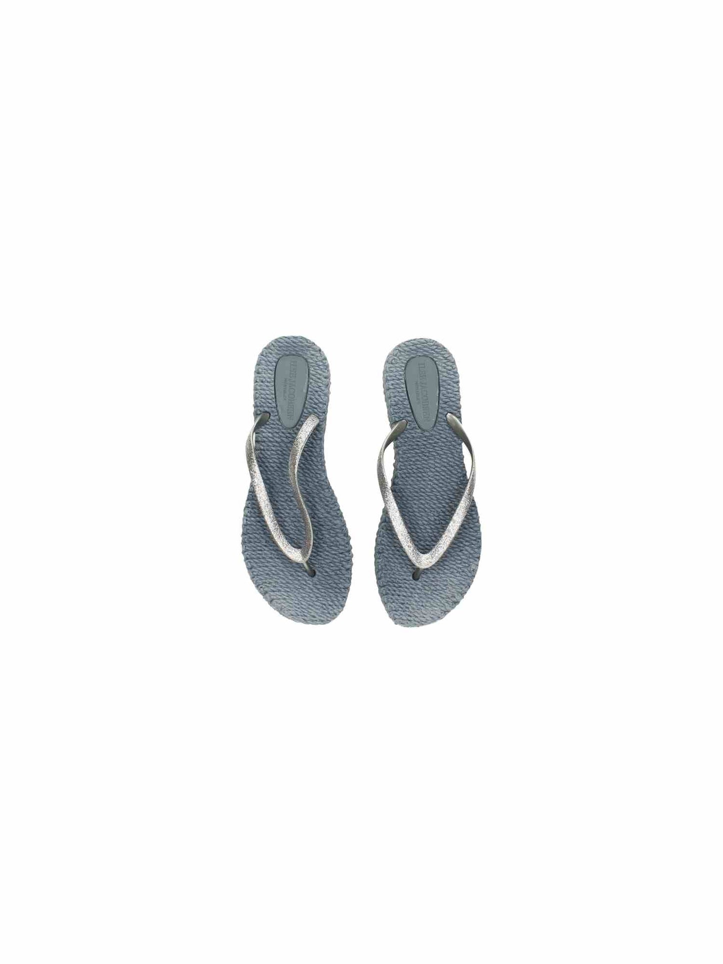 Flip Flop with Glitter grey | Bildmaterial bereitgestellt von SHOES.PLEASE.