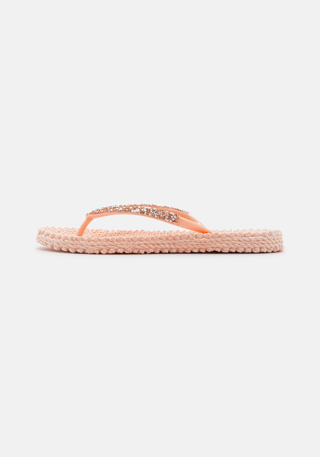 Flip Flop with Glitter soft coral | Bildmaterial bereitgestellt von SHOES.PLEASE.