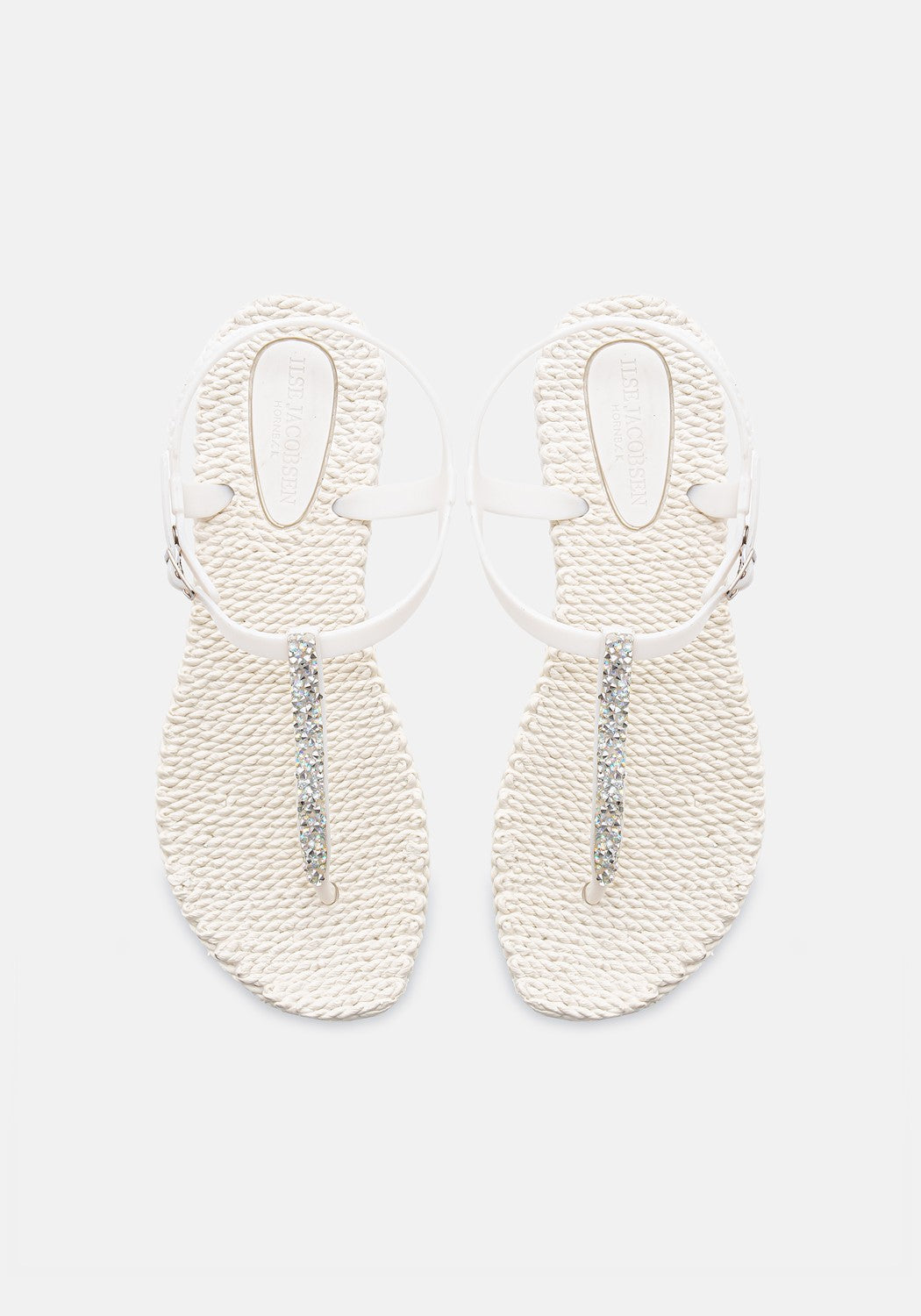 Flip Flop with Glitter creme | Bildmaterial bereitgestellt von SHOES.PLEASE.