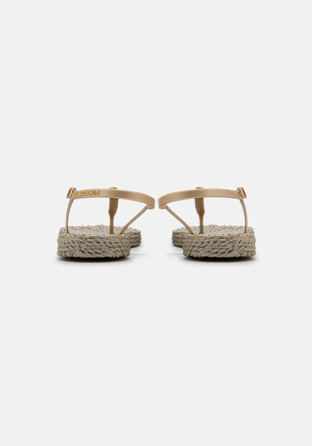 Flip Flop with Glitter platin dunkel | Bildmaterial bereitgestellt von SHOES.PLEASE.