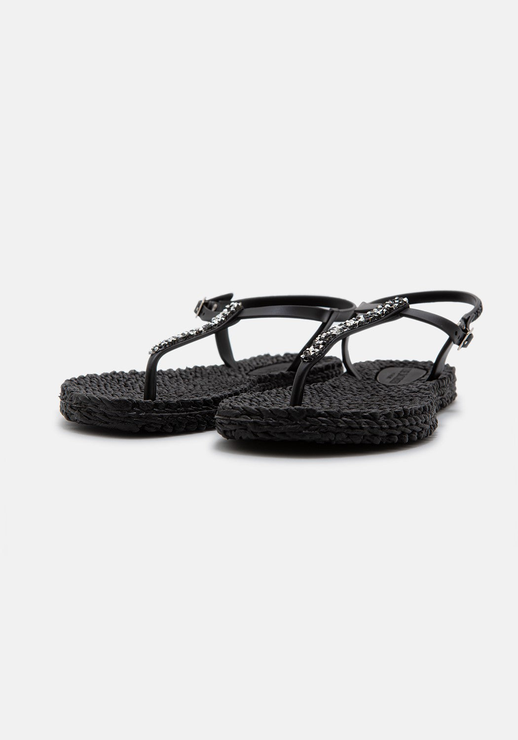 Flip Flop with Glitter black dunkel | Bildmaterial bereitgestellt von SHOES.PLEASE.