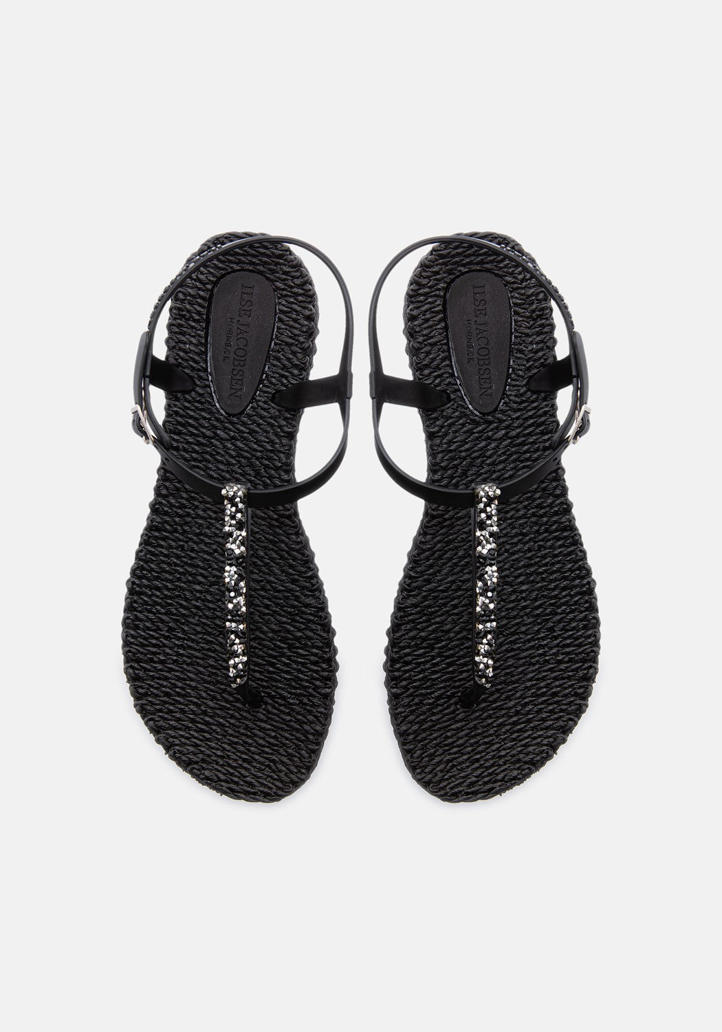 Flip Flop with Glitter black dunkel | Bildmaterial bereitgestellt von SHOES.PLEASE.
