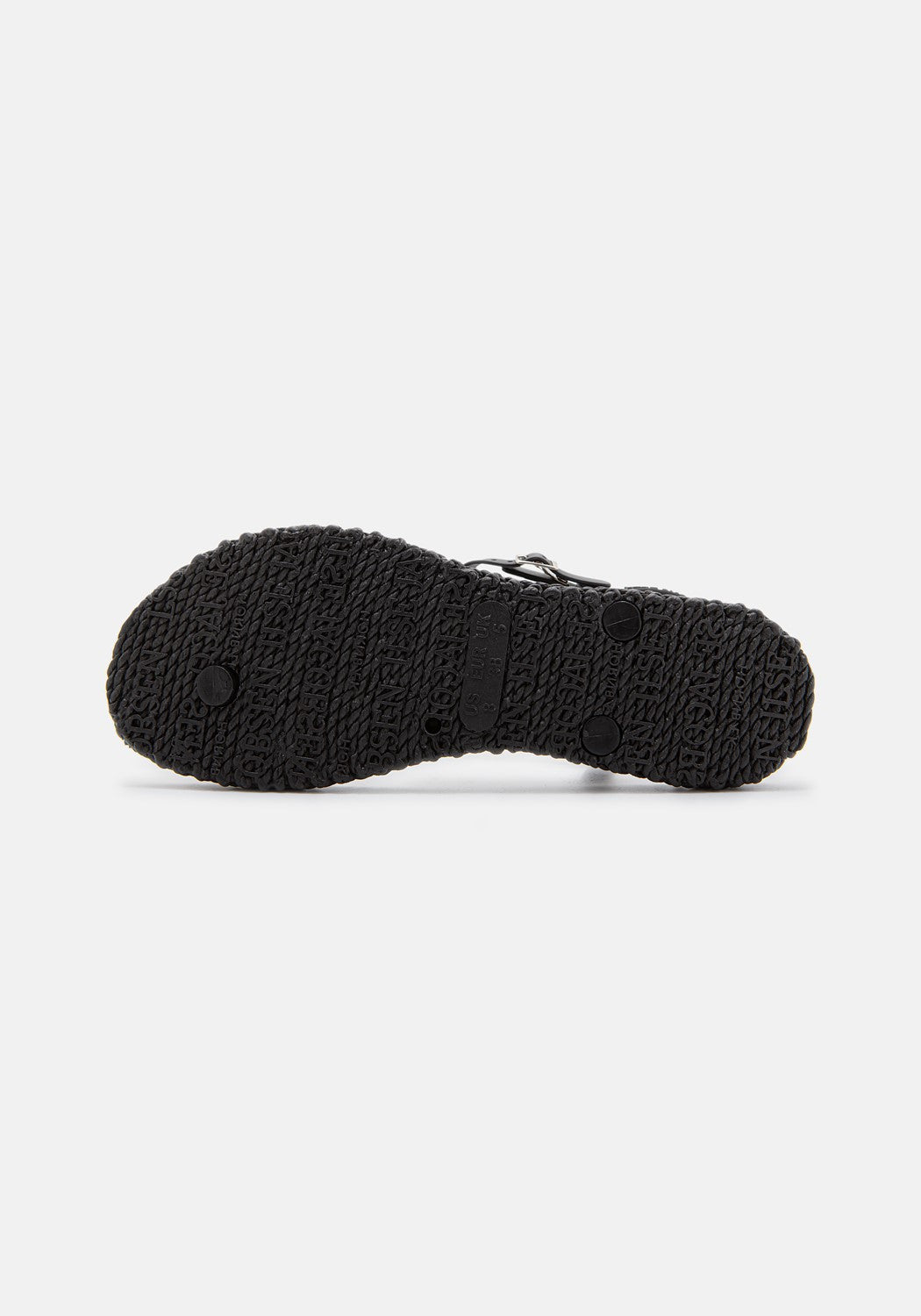 Flip Flop with Glitter black dunkel | Bildmaterial bereitgestellt von SHOES.PLEASE.