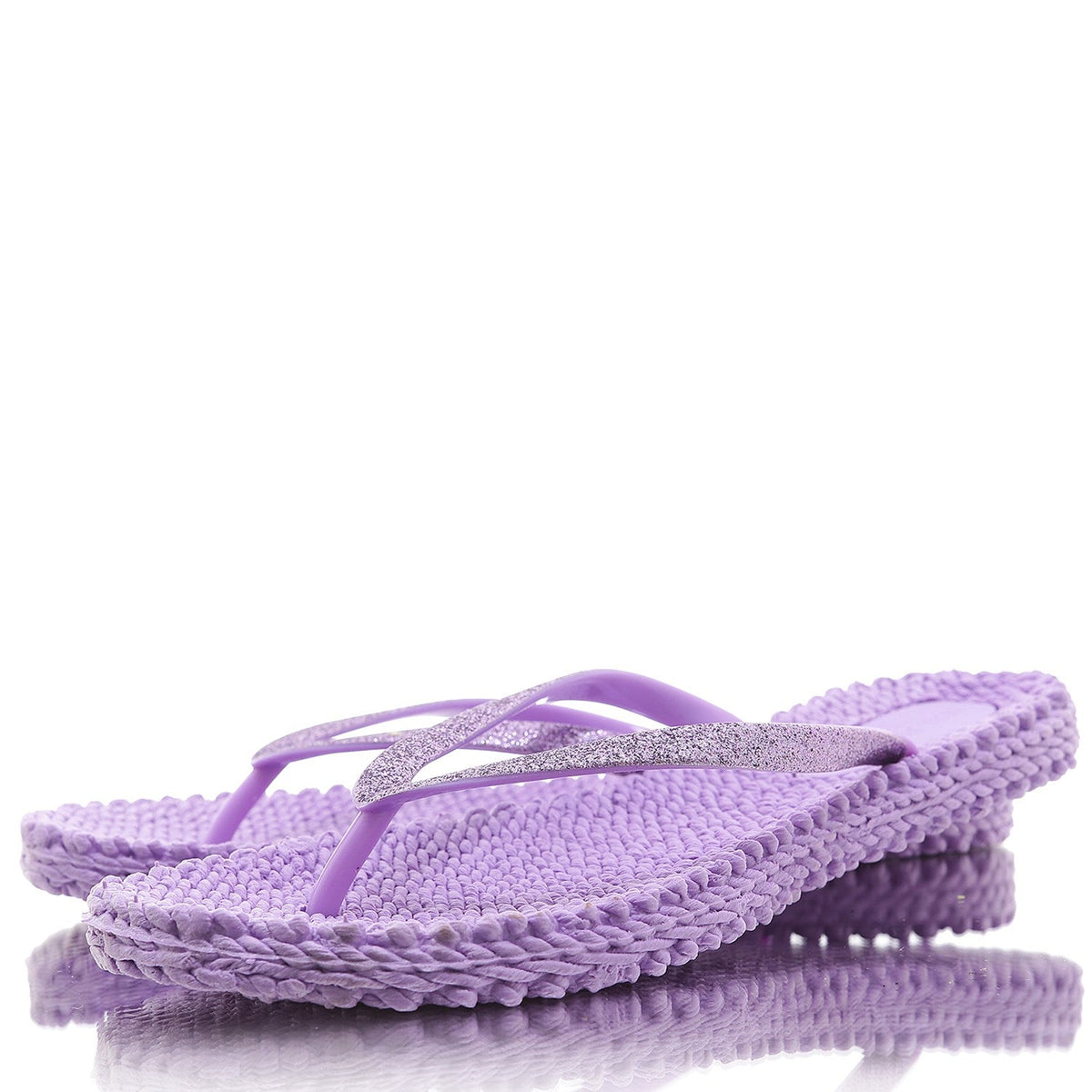 Flip Flop with Glitter orchid haze | Bildmaterial bereitgestellt von SHOES.PLEASE.