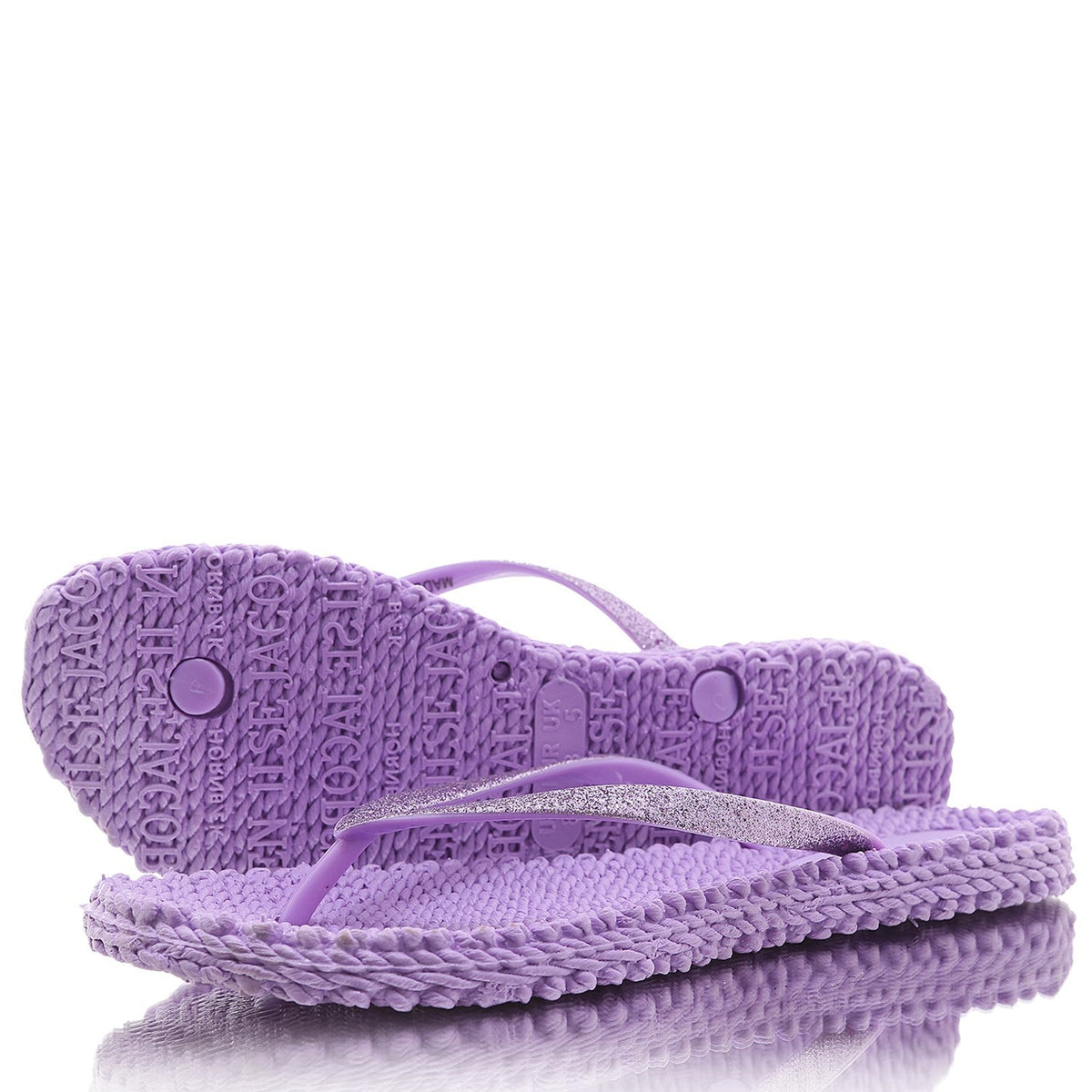 Flip Flop with Glitter orchid haze | Bildmaterial bereitgestellt von SHOES.PLEASE.