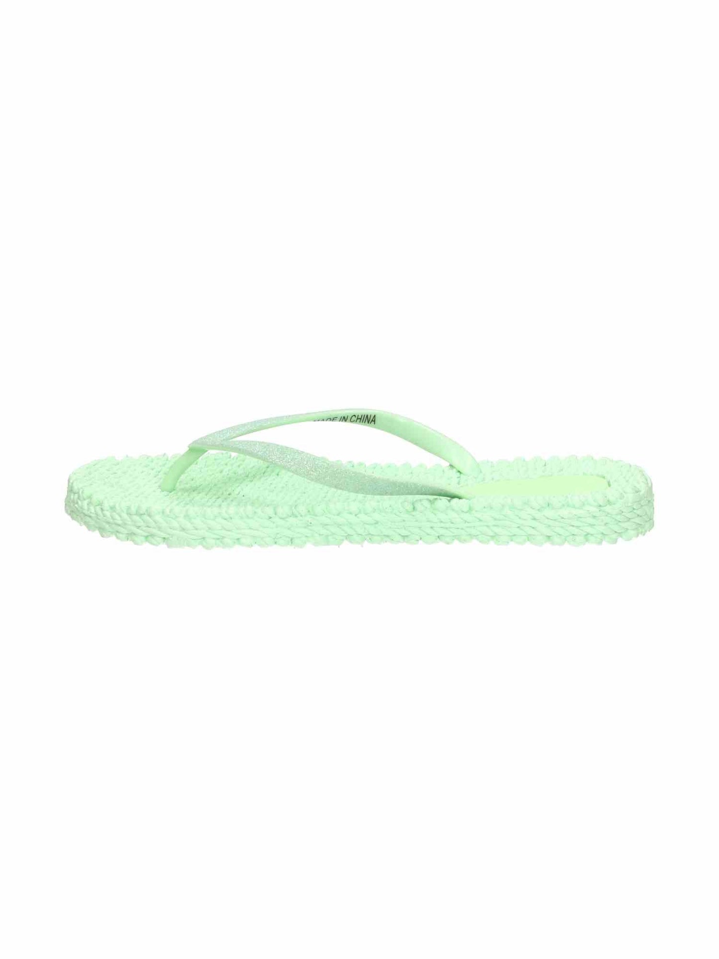Flip Flop with Glitter dusty aqua | Bildmaterial bereitgestellt von SHOES.PLEASE.