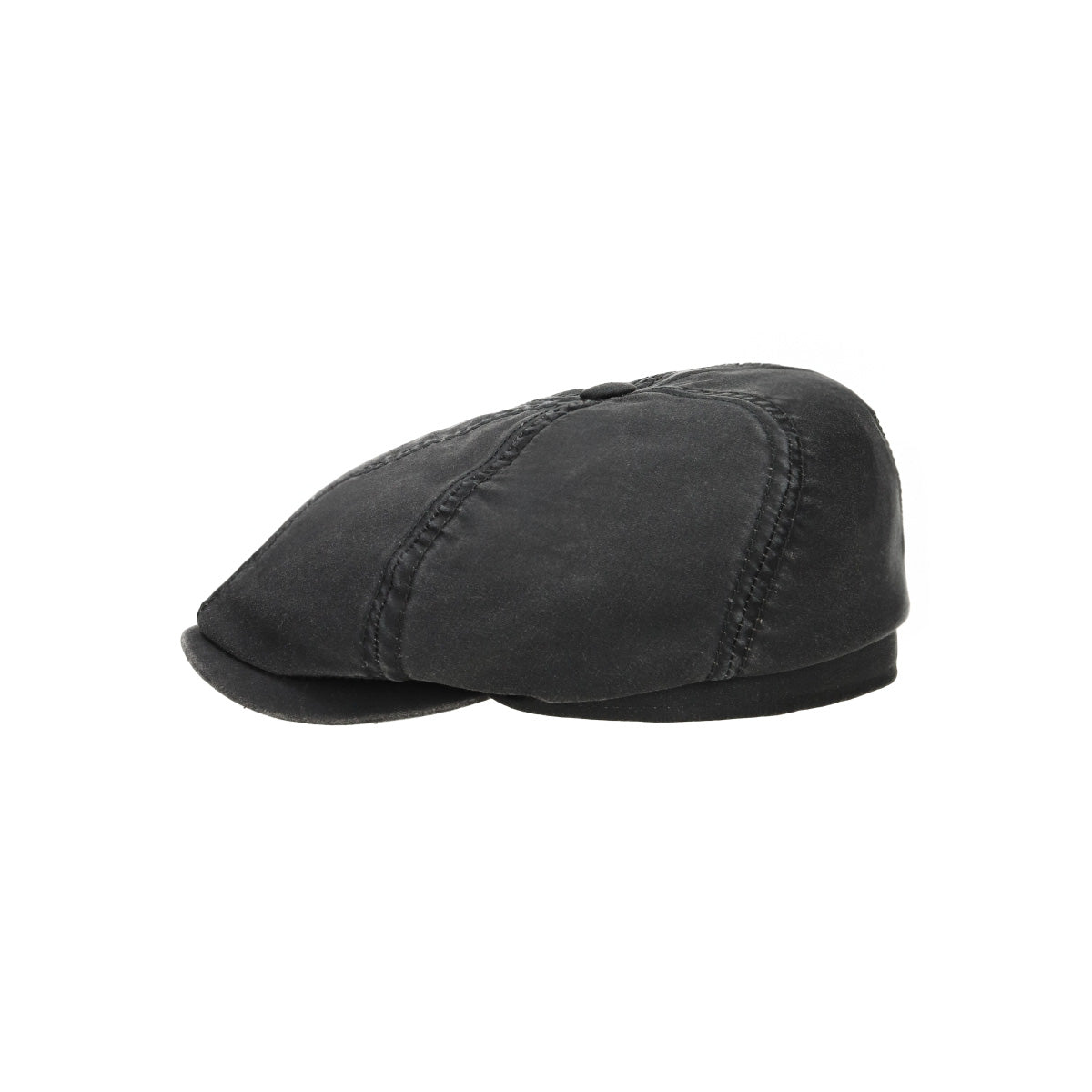 6-Panel Cap CO/PES schwarz | Bildmaterial bereitgestellt von SHOES.PLEASE.