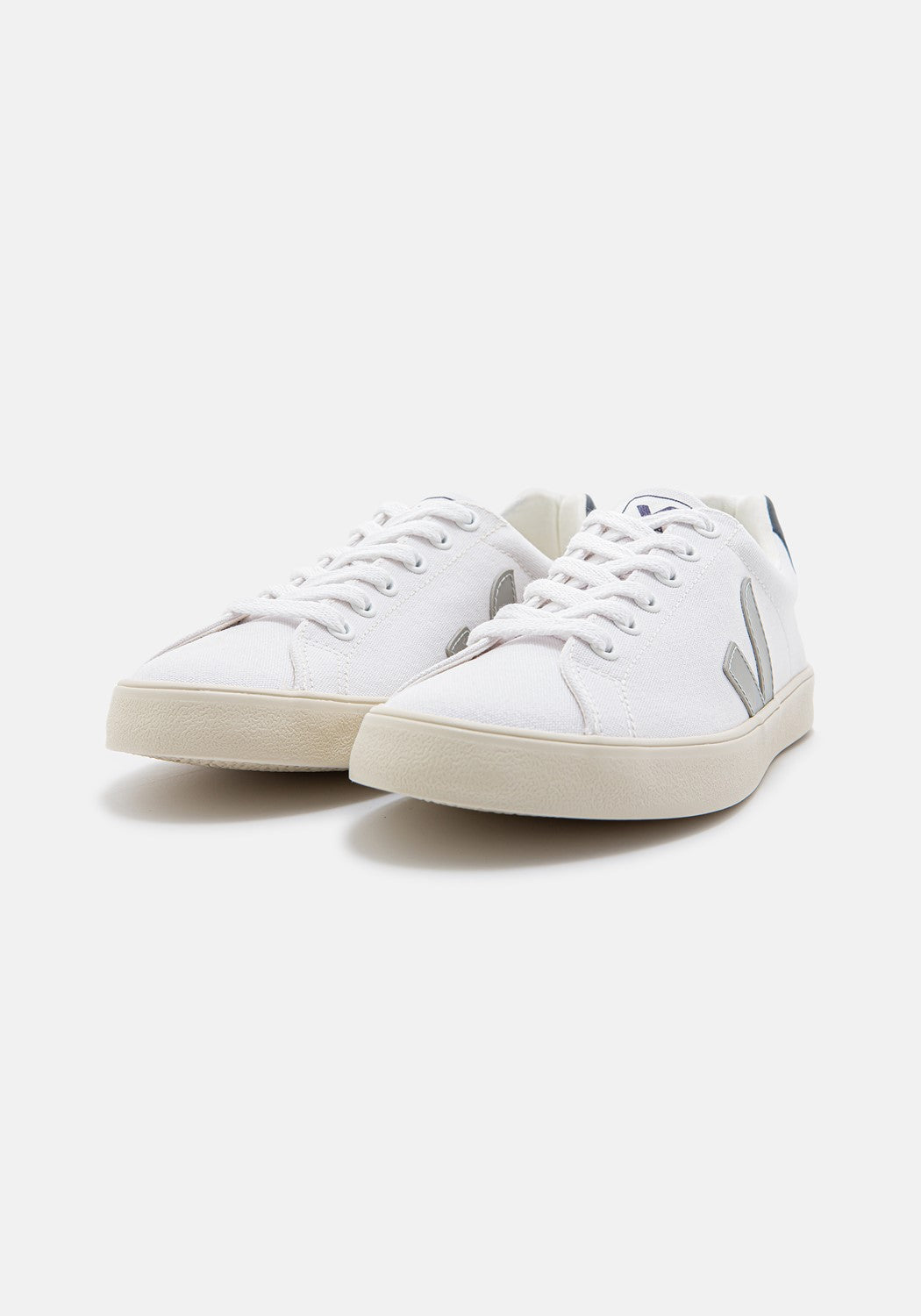 Esplar SE Canvas white oxford grey nauti | Bildmaterial bereitgestellt von SHOES.PLEASE.