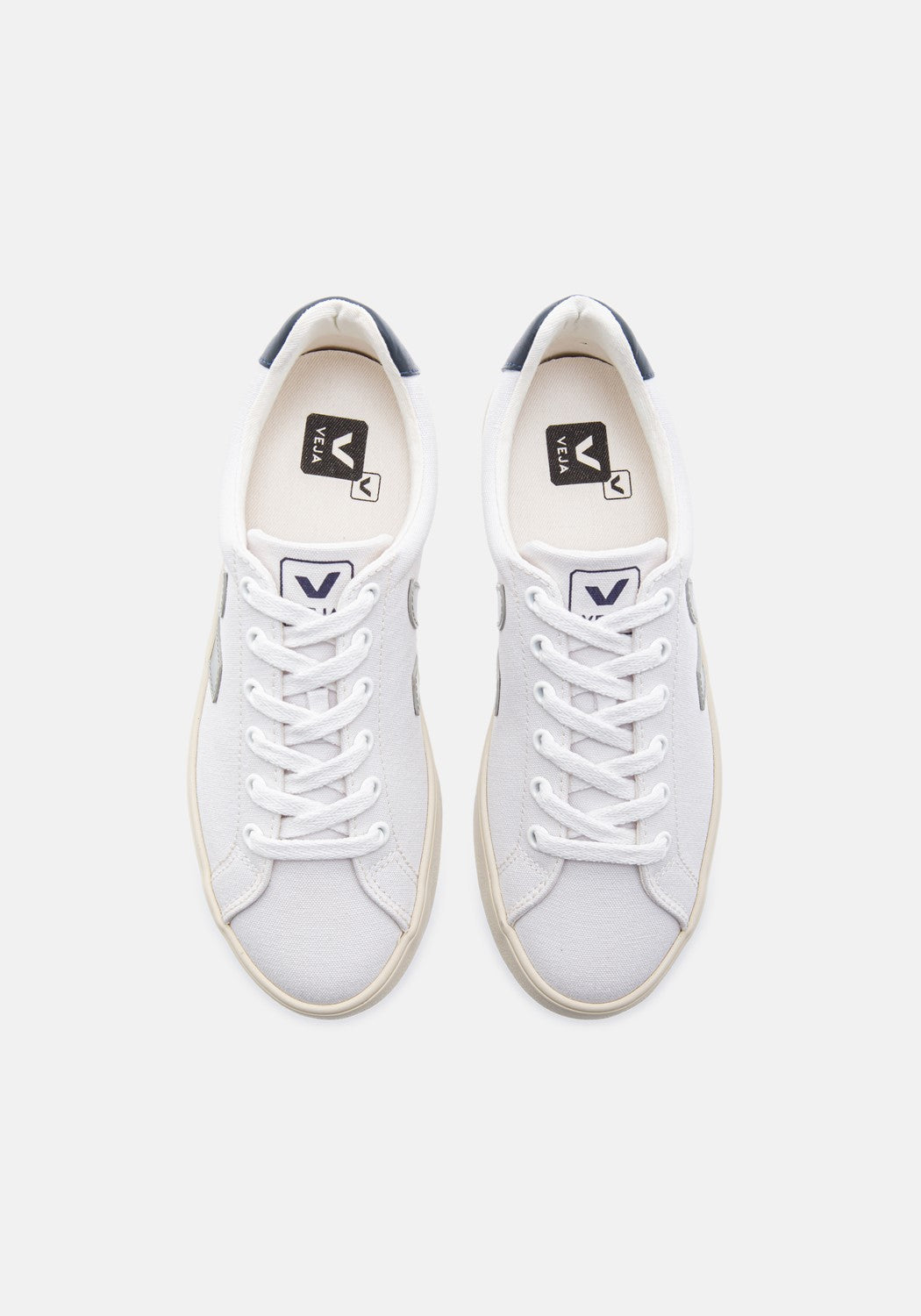 Esplar SE Canvas white oxford grey nauti | Bildmaterial bereitgestellt von SHOES.PLEASE.