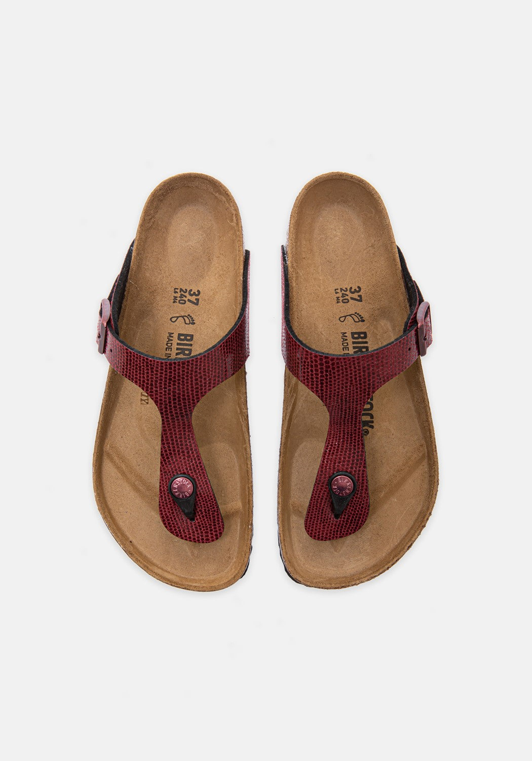 Gizeh BF Magical metallic maroon | Bildmaterial bereitgestellt von SHOES.PLEASE.