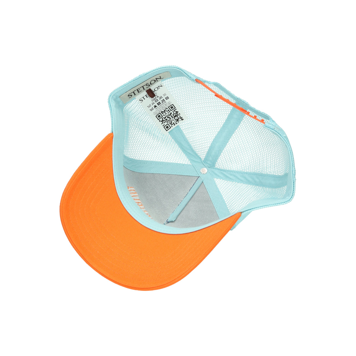 Trucker Cap Endurance orange blau | Bildmaterial bereitgestellt von SHOES.PLEASE.
