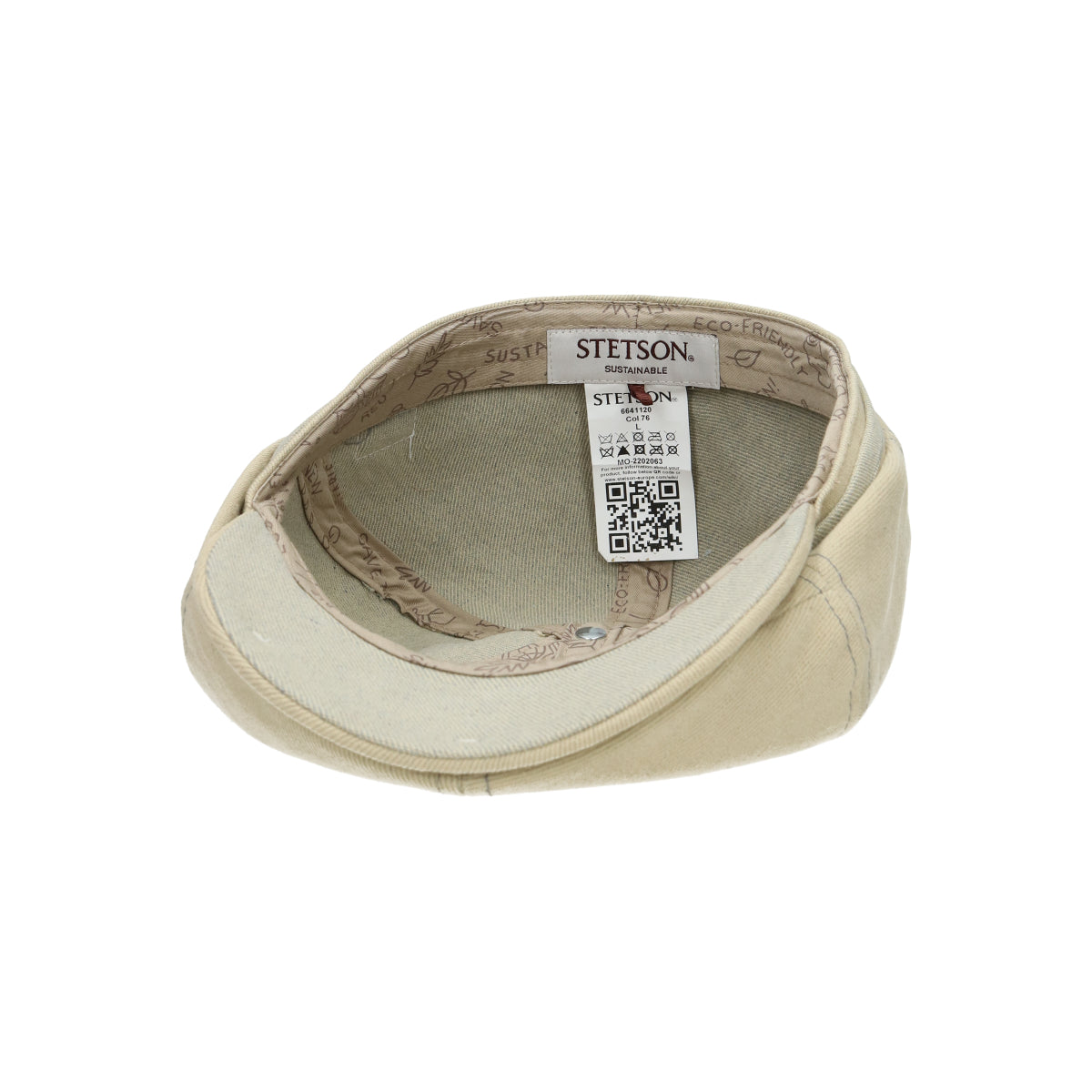 6-Panel Cap Cotton Sustainable beige | Bildmaterial bereitgestellt von SHOES.PLEASE.