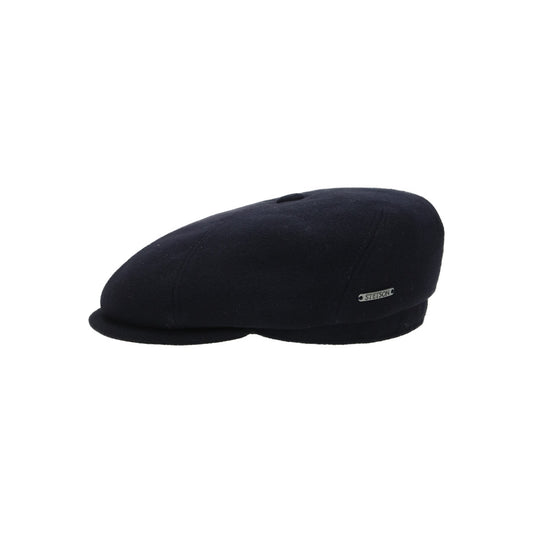 6-Panel Cap Wool/Cashmere navy blau