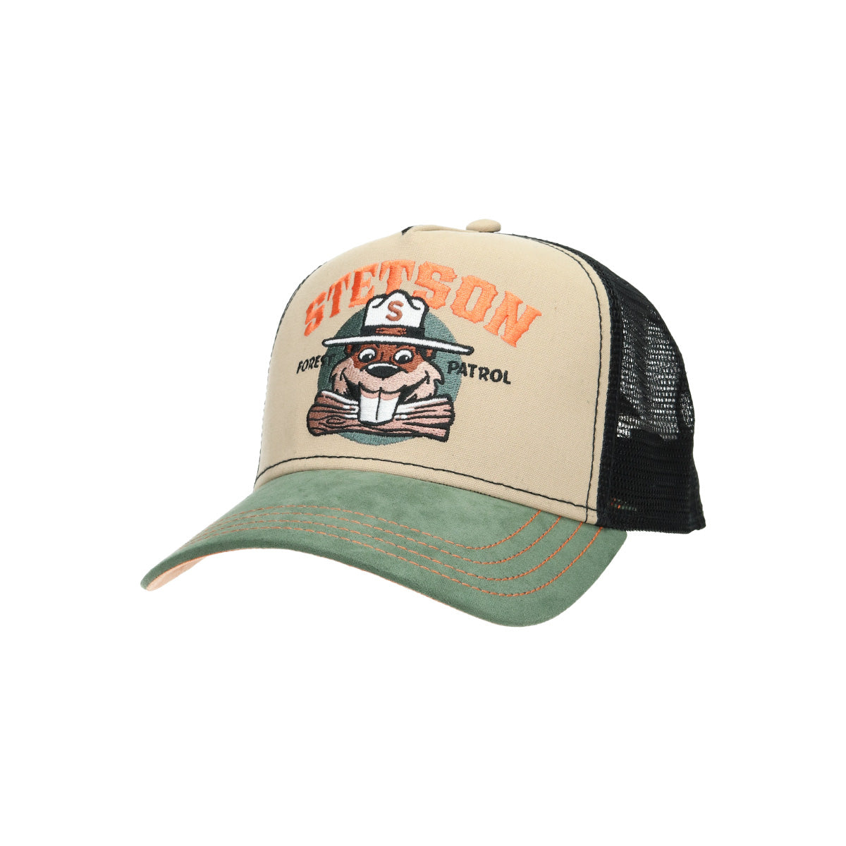 Trucker Cap Forest Patrol oliv braun | Bildmaterial bereitgestellt von SHOES.PLEASE.