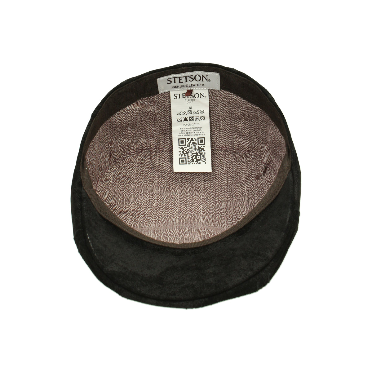 Ivy Cap Pigskin schwarz | Bildmaterial bereitgestellt von SHOES.PLEASE.