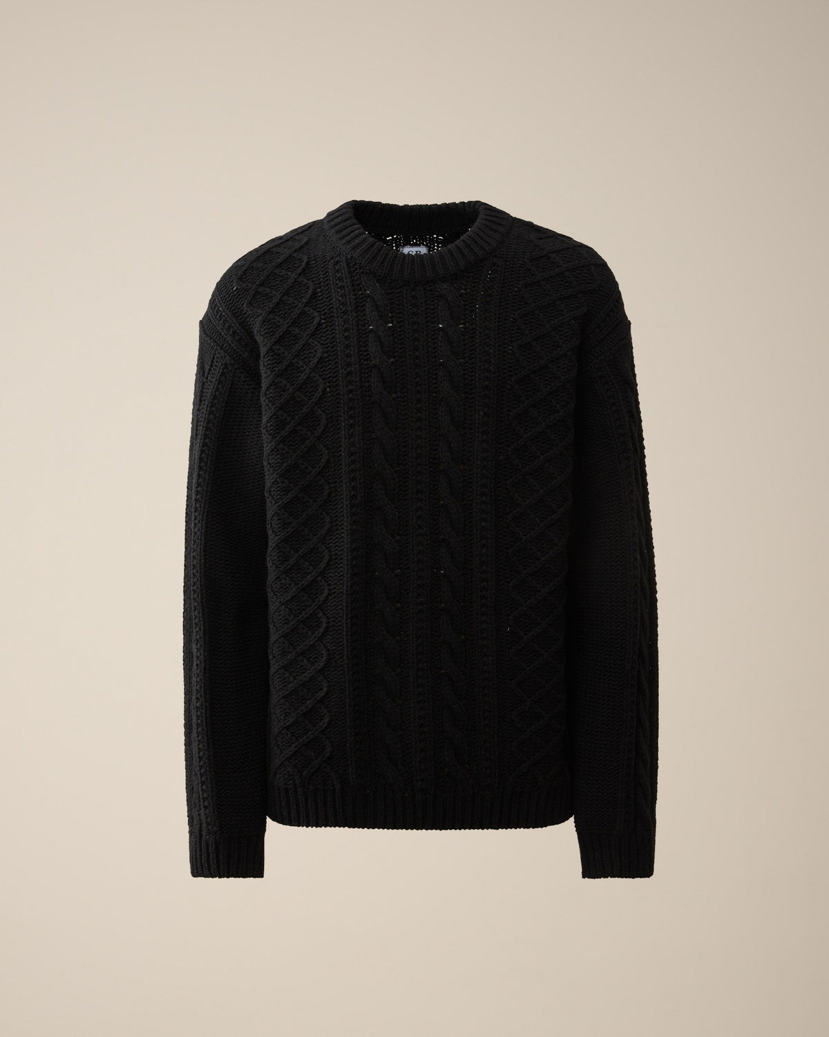 Knitwear Crew Neck Lambswool GRS  black | Bildmaterial bereitgestellt von SHOES.PLEASE.