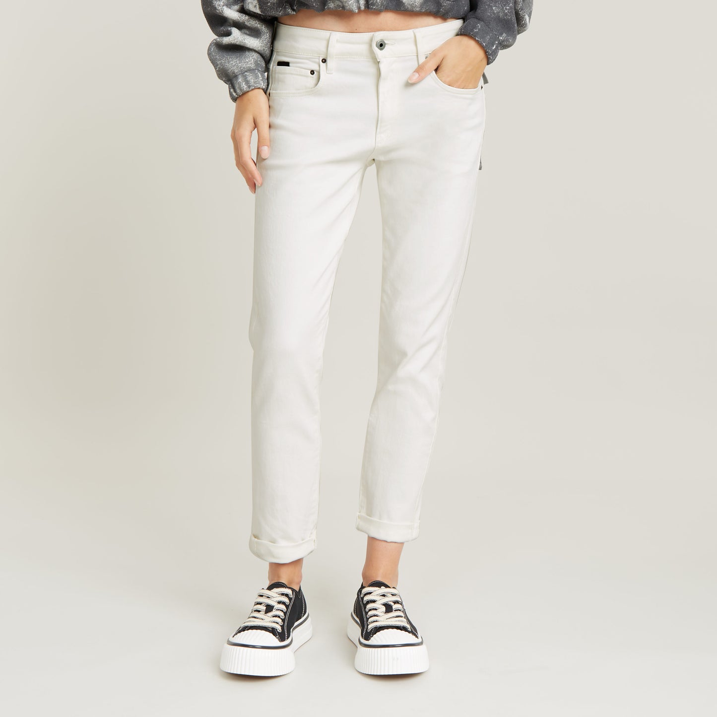 Kate Boyfriend Wmn white gd | Bildmaterial bereitgestellt von SHOES.PLEASE.