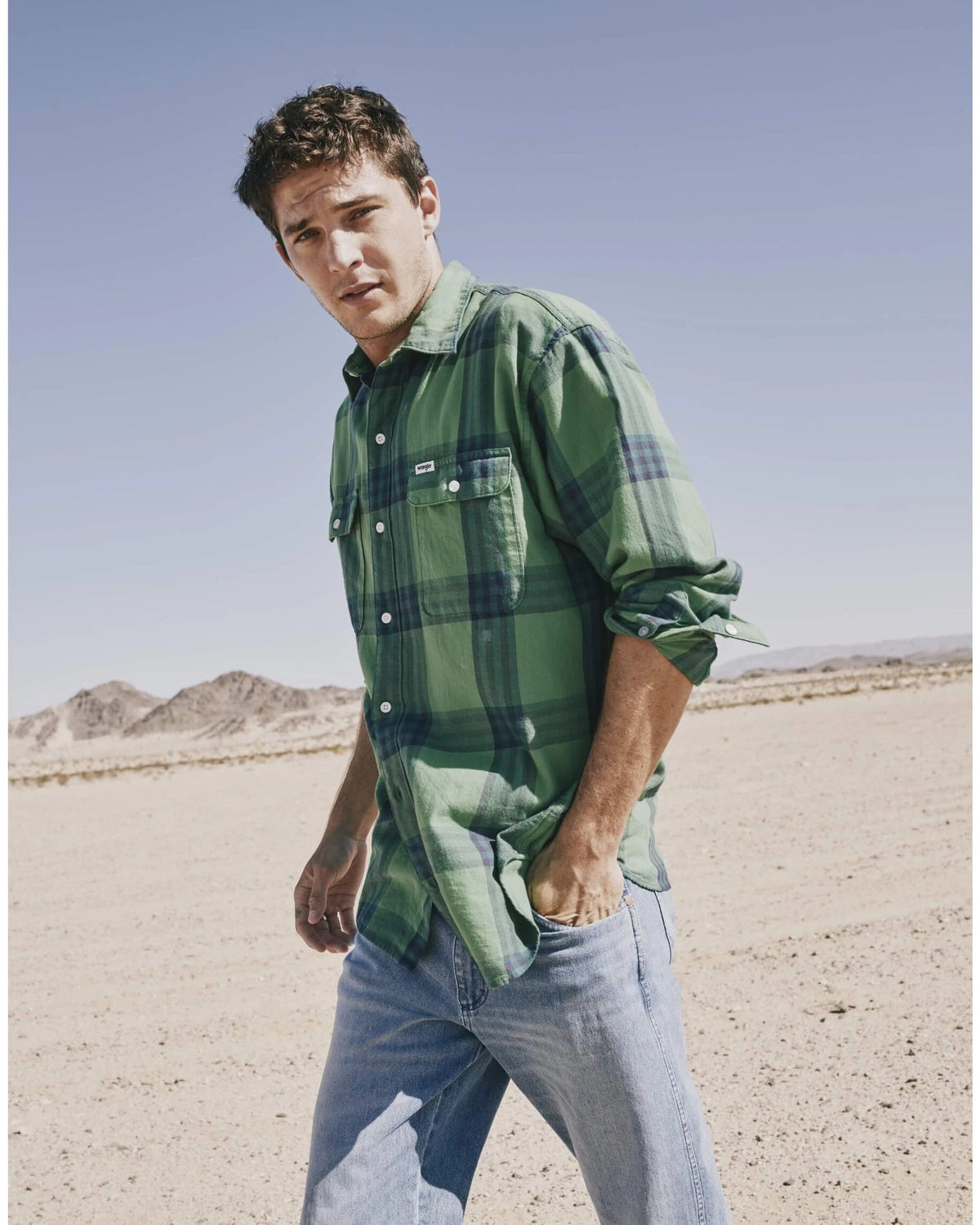 PATCH_POCKET_SHIRT PINE_GREEN | Bildmaterial bereitgestellt von SHOES.PLEASE.