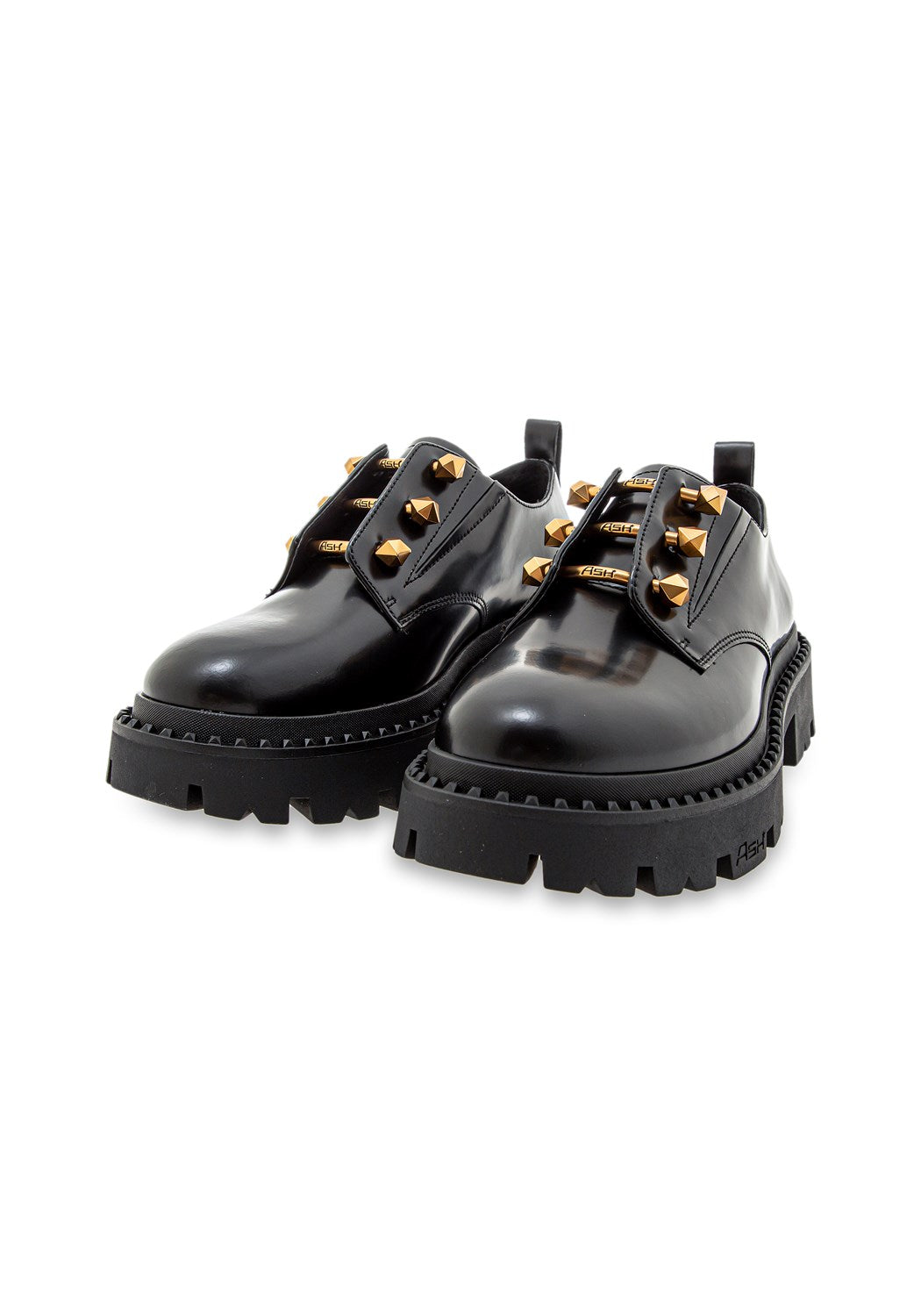 GROOVE02 Combo B polish calf blk/sun gol | Bildmaterial bereitgestellt von SHOES.PLEASE.