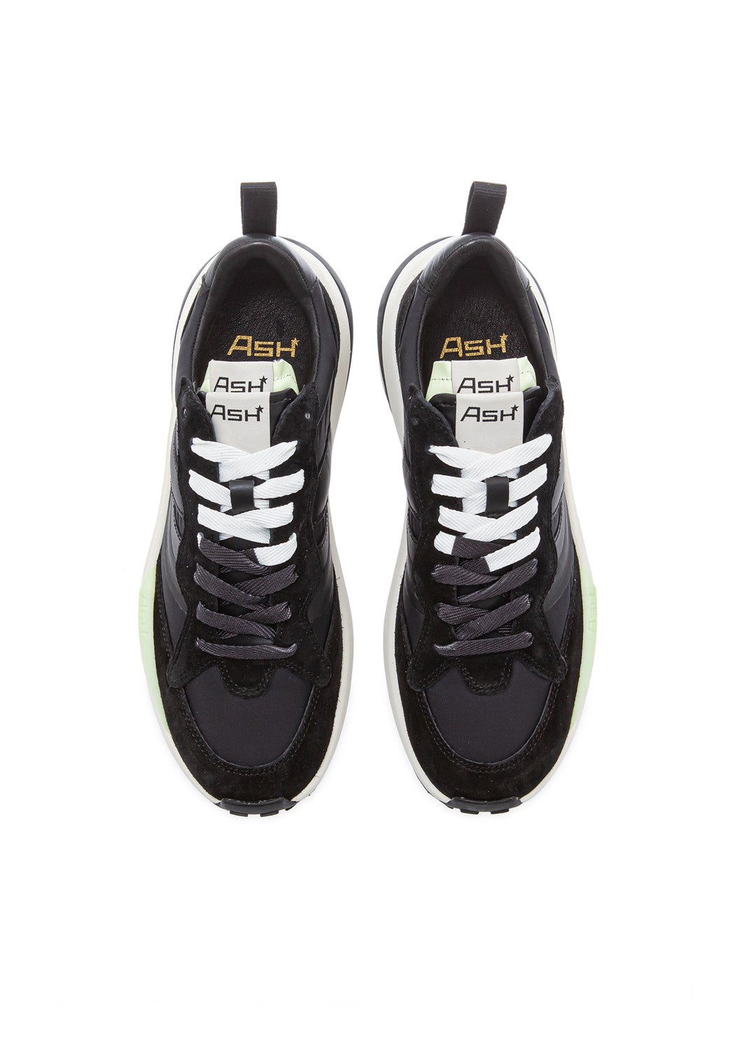 Combo HC Suede blk/blk/lime C1 | Bildmaterial bereitgestellt von SHOES.PLEASE.