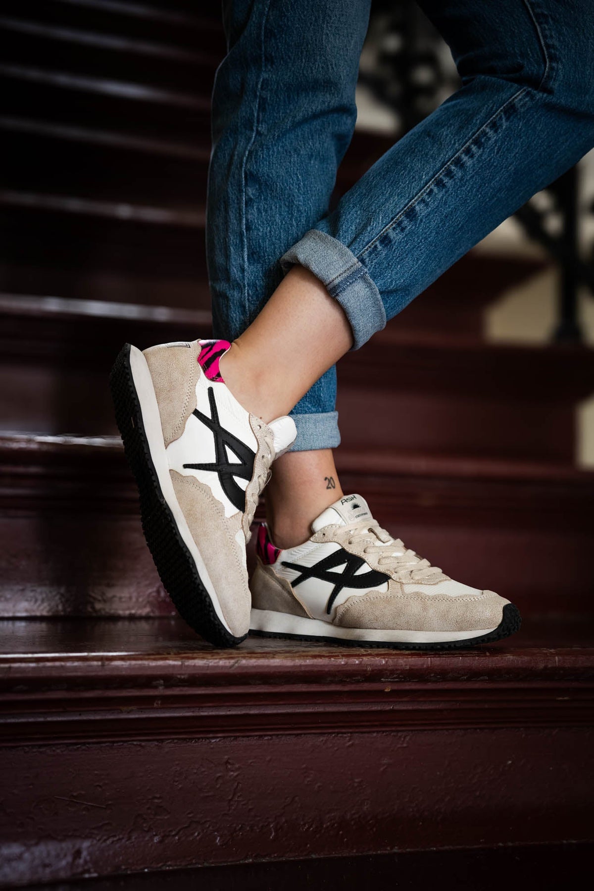 SUNSTAR01 Combo A beige/white /print ani | Bildmaterial bereitgestellt von SHOES.PLEASE.