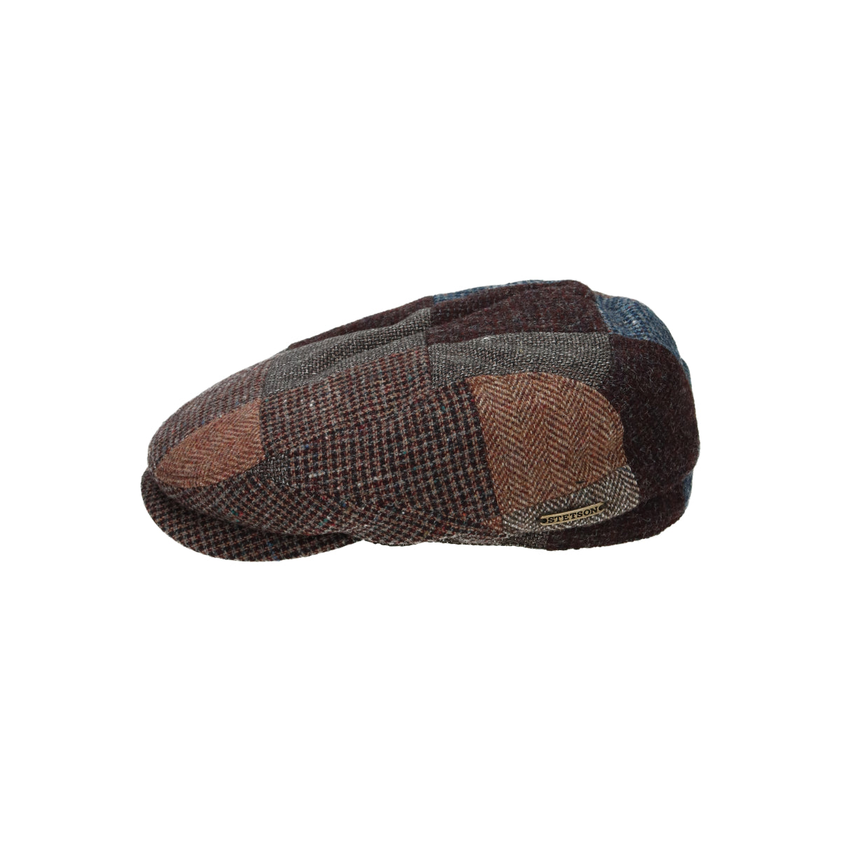 Driver Cap Patchwork braun | Bildmaterial bereitgestellt von SHOES.PLEASE.