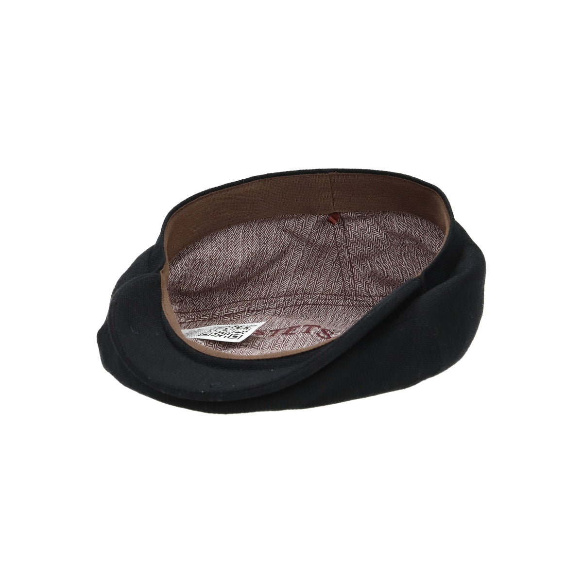 6-Panel Cap Virgin Wool/Cashmere schwarz | Bildmaterial bereitgestellt von SHOES.PLEASE.