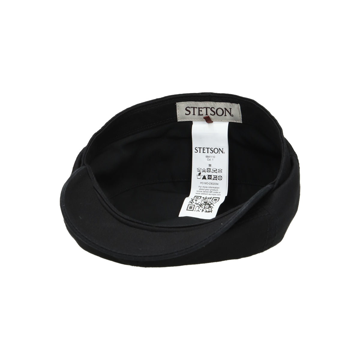 6-Panel Cap Cotton Twill schwarz | Bildmaterial bereitgestellt von SHOES.PLEASE.