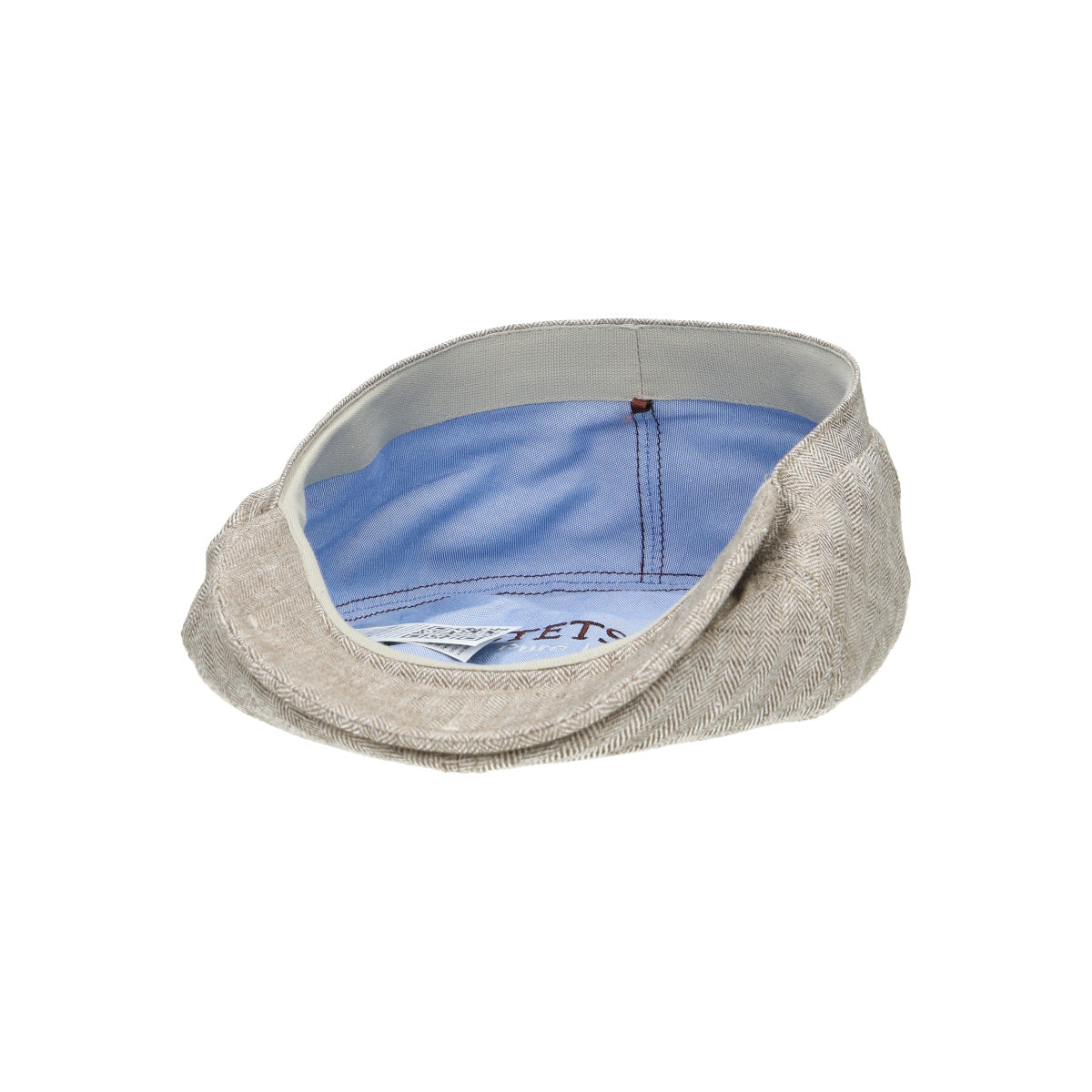 6-Panel Cap Linen fischgrat beige | Bildmaterial bereitgestellt von SHOES.PLEASE.