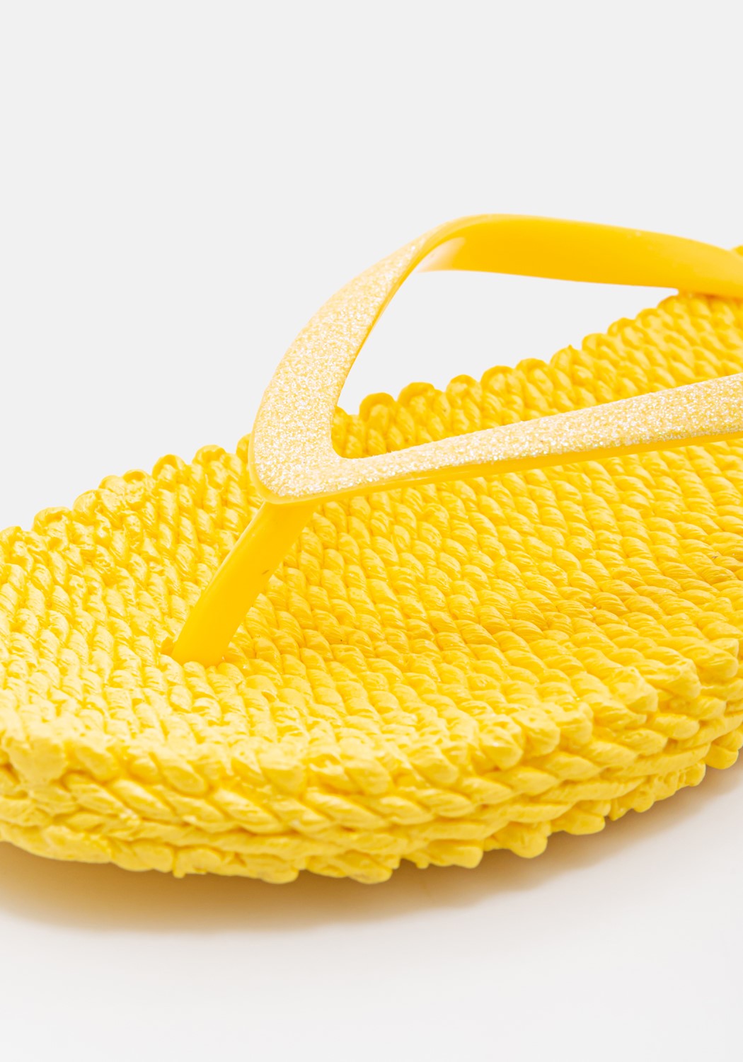 Flip Flop with Glitter yellow | Bildmaterial bereitgestellt von SHOES.PLEASE.