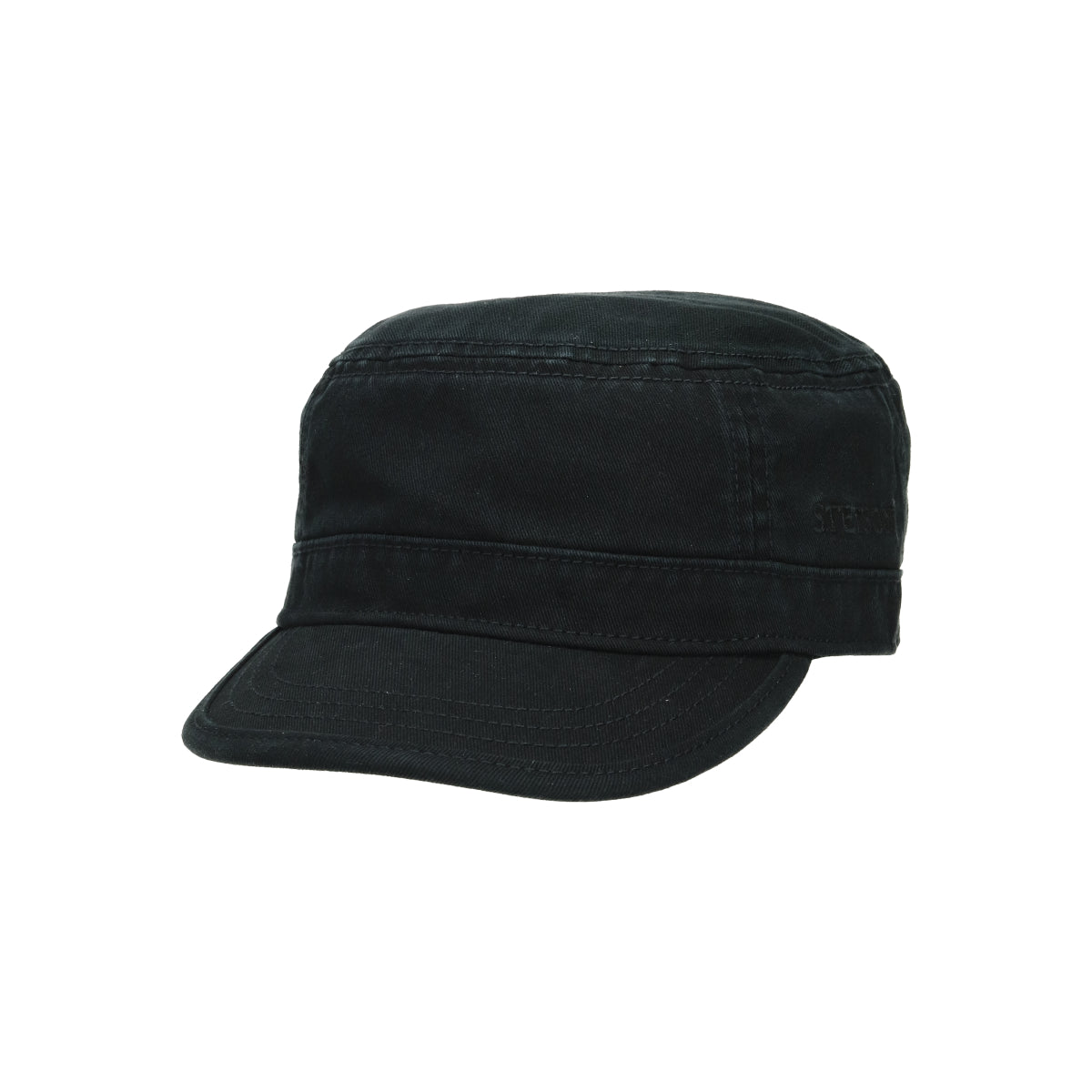 Army Cap Cotton schwarz | Bildmaterial bereitgestellt von SHOES.PLEASE.