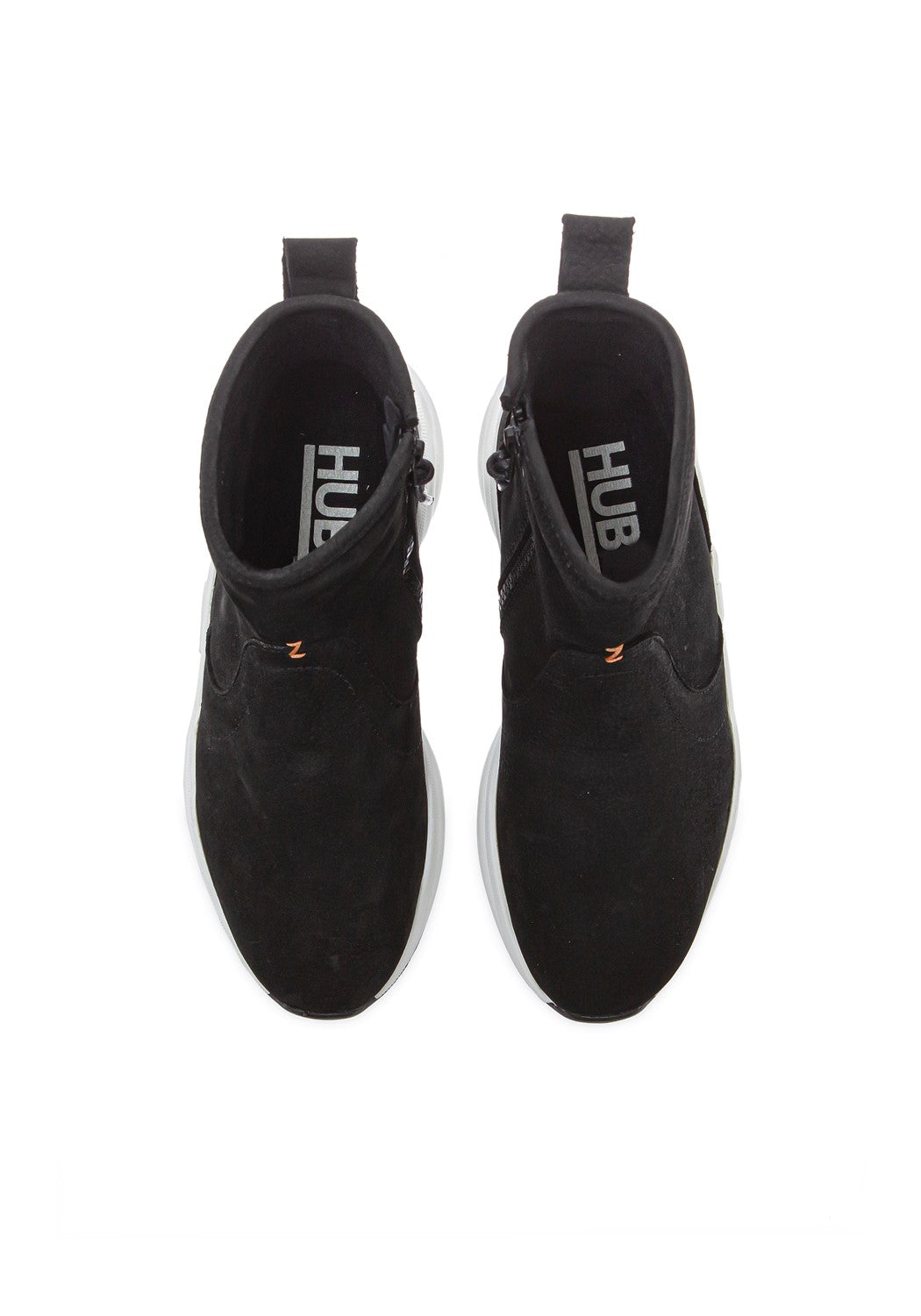 Rock High N42 Nubuck/Terry blk/offwhite | Bildmaterial bereitgestellt von SHOES.PLEASE.