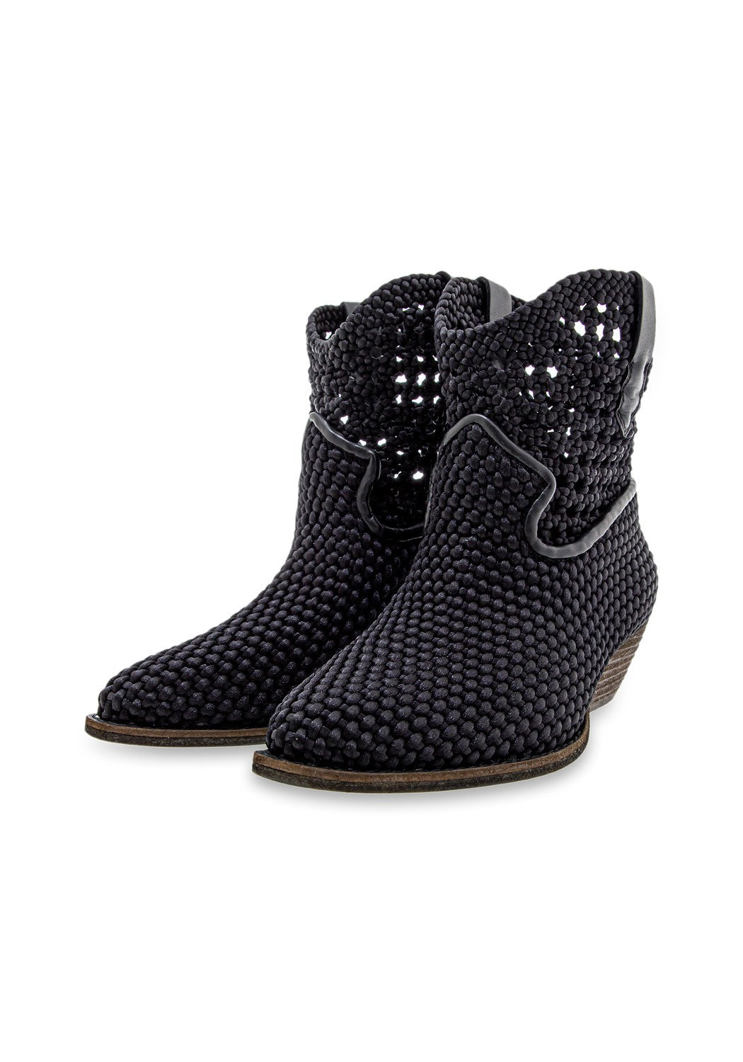 Django 01 Combo A satin braided blk | Bildmaterial bereitgestellt von SHOES.PLEASE.