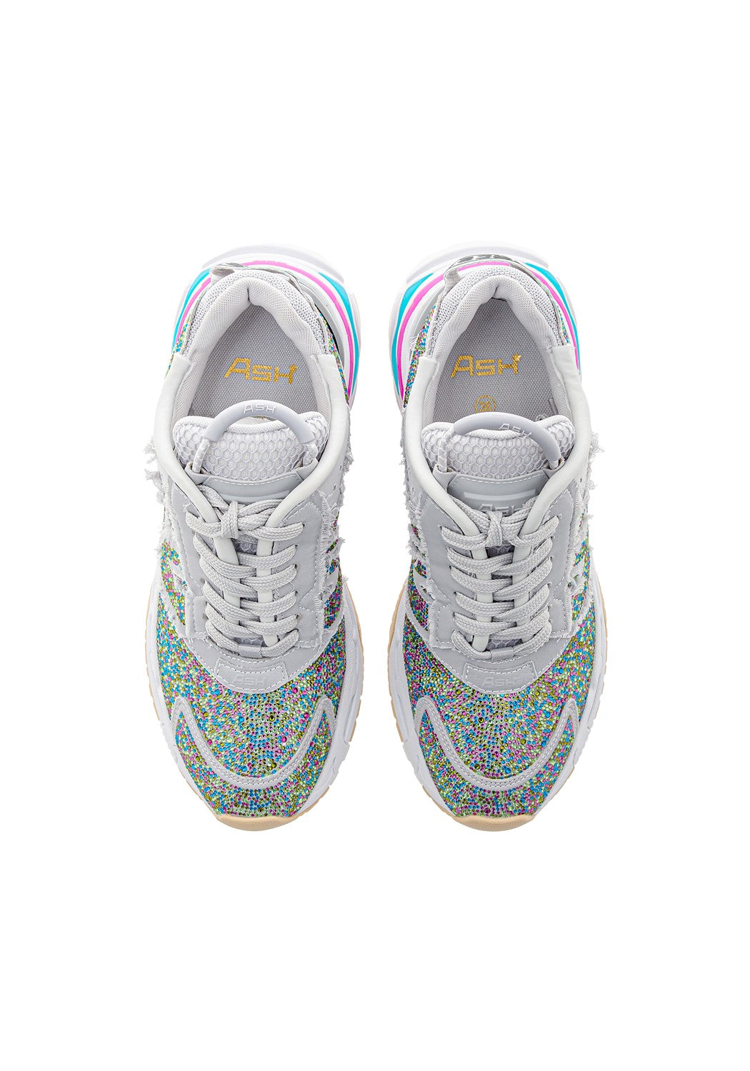 RACE STRASS04 COMBOD satin silver | Bildmaterial bereitgestellt von SHOES.PLEASE.