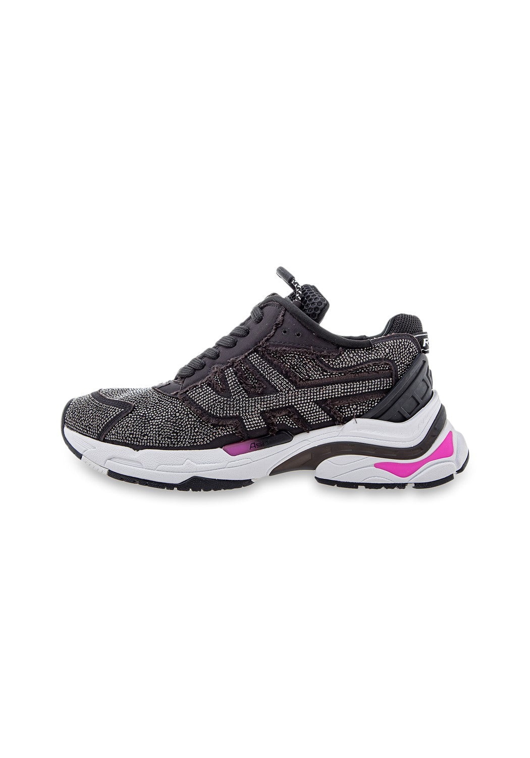 RACE STRASS01  COMBOA satin black | Bildmaterial bereitgestellt von SHOES.PLEASE.