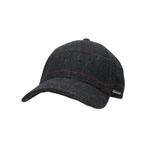 Baseball Cap Wool EF fischgrat-grau